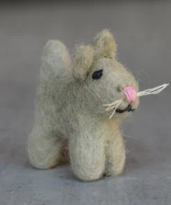 Scout Handmade Miniature Felt Cat