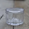 Scout House Homewares Glass Salt Jar With Wooden Scoop 2 Scout House Homewares Glass Salt Jar With Wooden Scoop