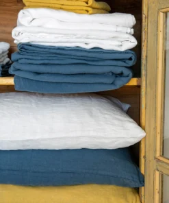 Scout House Scout Portuguese Linen Quilt Cover Set- King - White 9 Scout House Scout Portuguese Linen Quilt Cover Set- King - White