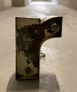 Scout House Vintage Letter 'r' Light