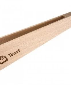 Wooden Toast Tongs By Redecker