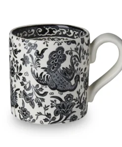 Burleigh UK Black Regal Peacock - Mug