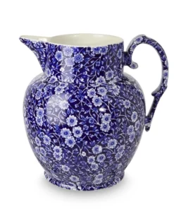 Kitchenware Burleigh UK Blue Calico - Large Etruscan Jug