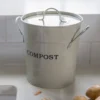 Scout Enamel Compost Bucket Ivory Homewares
