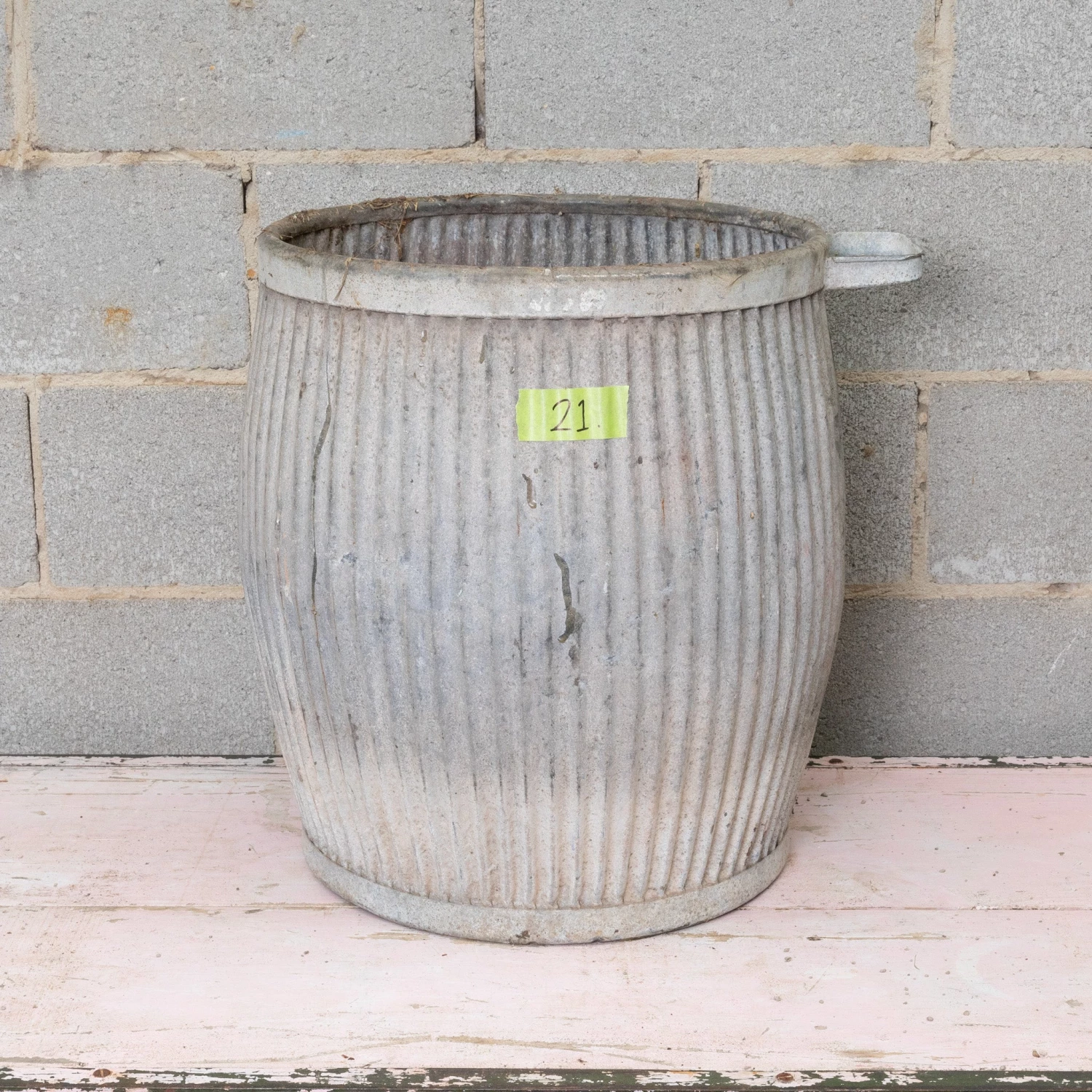 Scout House Authentic Early 20th Century Vintage Dolly Tub #21 3 Scout House Authentic Early 20th Century Vintage Dolly Tub #21