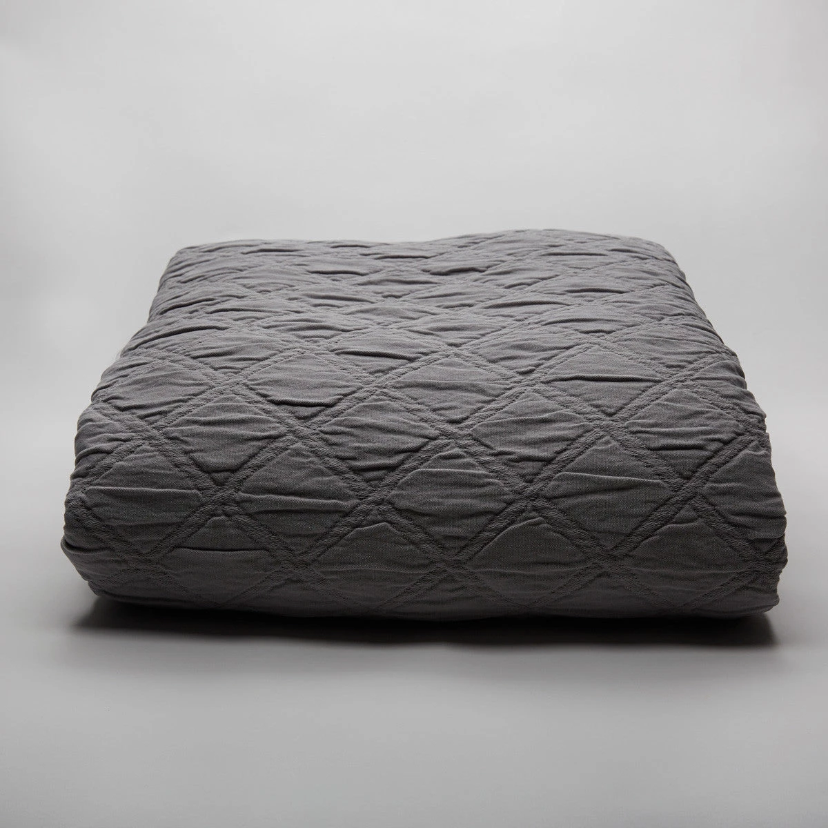 Scout Textiles Portier Cotton Coverlet Dash Grey 6 Scout Textiles Portier Cotton Coverlet Dash Grey