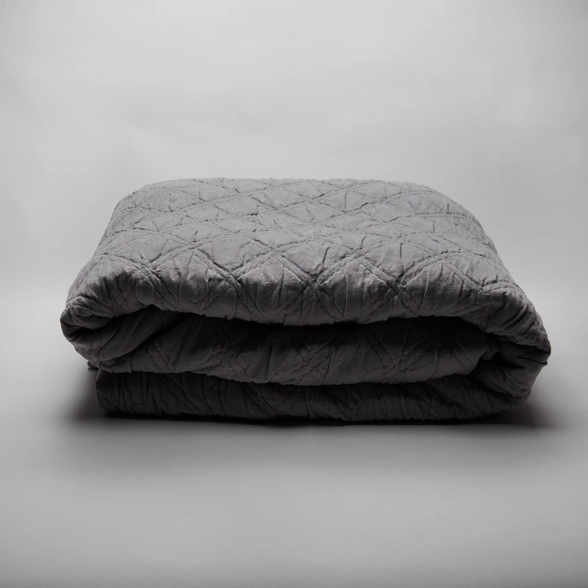 Scout Textiles Portier Cotton Coverlet Dash Grey 7 Scout Textiles Portier Cotton Coverlet Dash Grey