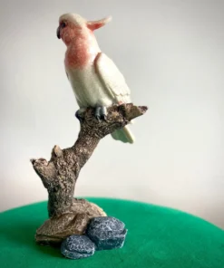 Scout House Major Mitchell Pink Cockatoo On Log