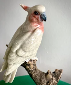 Scout House Major Mitchell Pink Cockatoo On Log