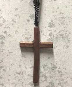 Scout Timber Crucifix Ornament