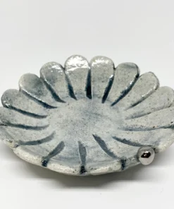 Bridget Bodenham - Flower Dish Silver Pearl Gifts