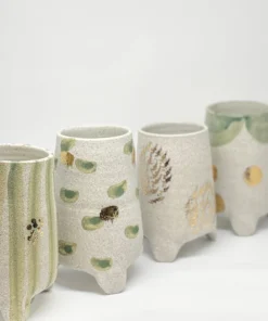 Bridget Bodenham - Small Cylindrical Vase - Rustic Gold Gifts