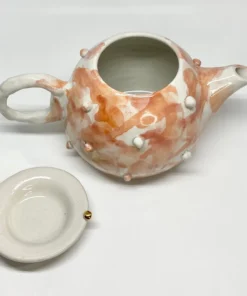 Scout House Pink Large Teapot - Bridget Bodenham