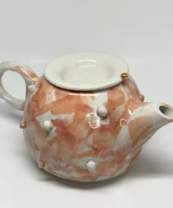 Scout House Pink Large Teapot - Bridget Bodenham