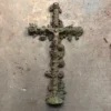 Scout Gifts Vintage Cast Iron French Crucifix Venasque