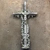 Scout Vintage Cast Iron French Crucifix Gourdes