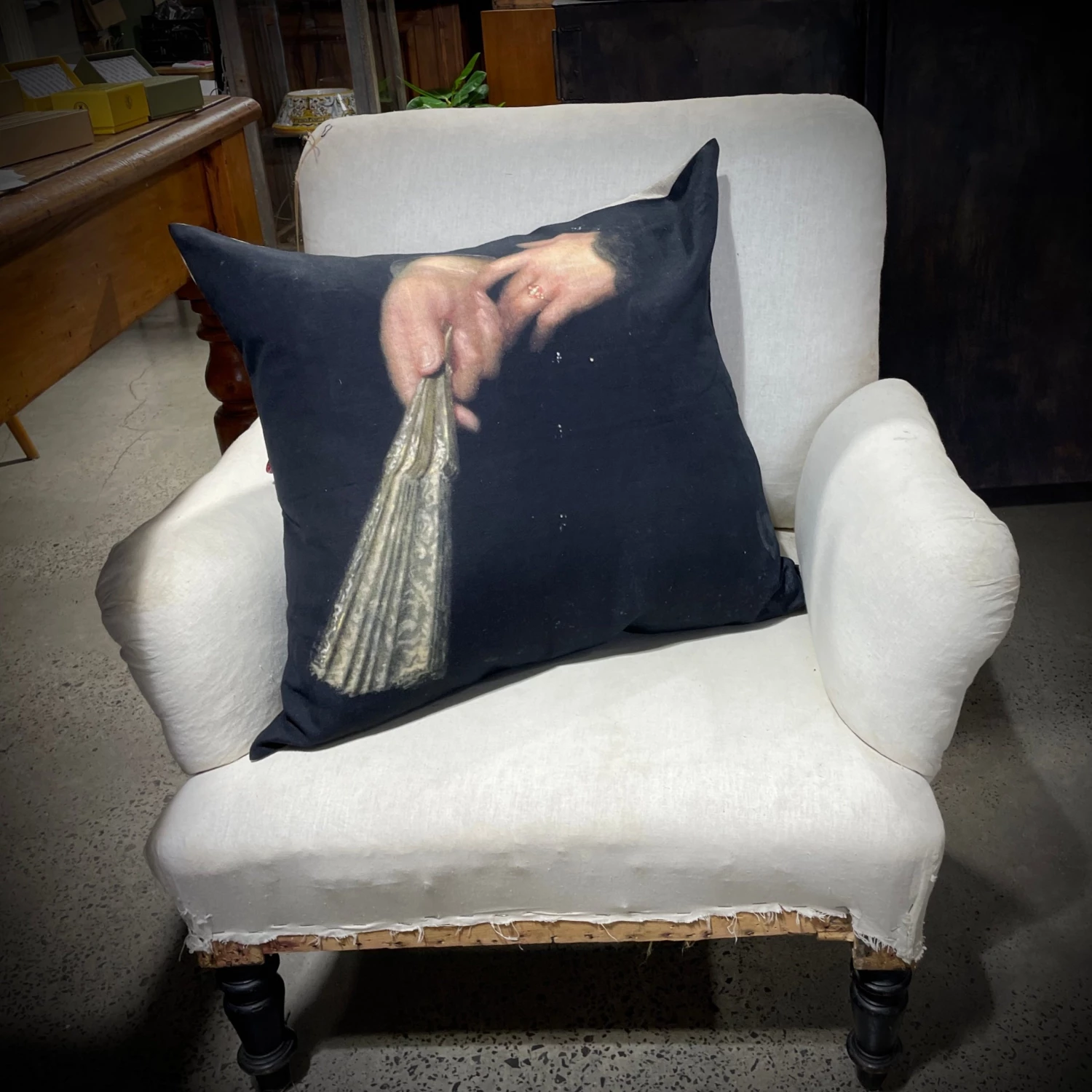 Gifts Vox Populi Portrait Cushion No 45 - 60 X 60 3 Gifts Vox Populi Portrait Cushion No 45 - 60 X 60