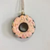 Scout Mercury Glass Chocolate Doughnut Ornament