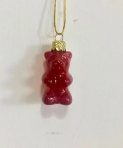 Scout Red Glass Gummi Bear Ornament Gifts