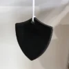 Scout Paper Boat Press Hanging Shield Decoration - Black 2 Scout Paper Boat Press Hanging Shield Decoration - Black