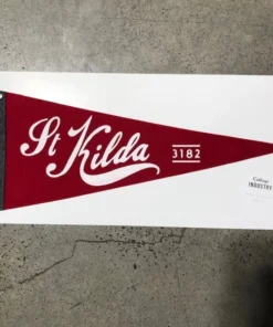 Scout Pennant St Kilda In Red And Grey
