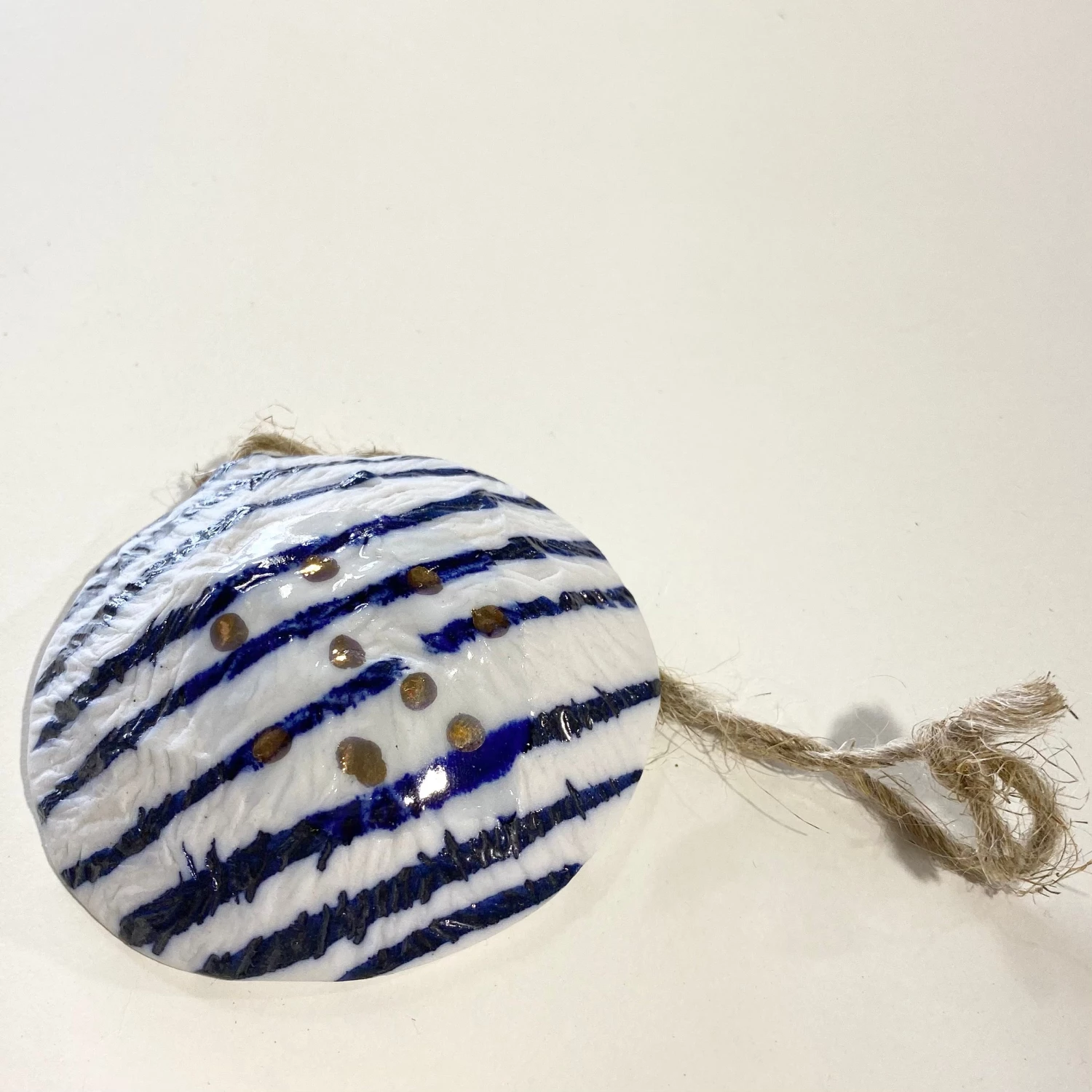 Scout House Bridget Bodenham Hanging Decoration - Blue 3 Scout House Bridget Bodenham Hanging Decoration - Blue