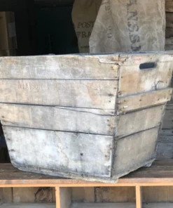 Scout ANTIQUE VINTAGE WOODEN CHAMPAGNE CRATE # 5 Gifts