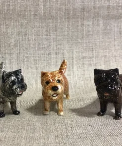 Scout House Ceramic Chocolate Cairn Terrier Miniature Figurine Homewares 13 Scout House Ceramic Chocolate Cairn Terrier Miniature Figurine Homewares