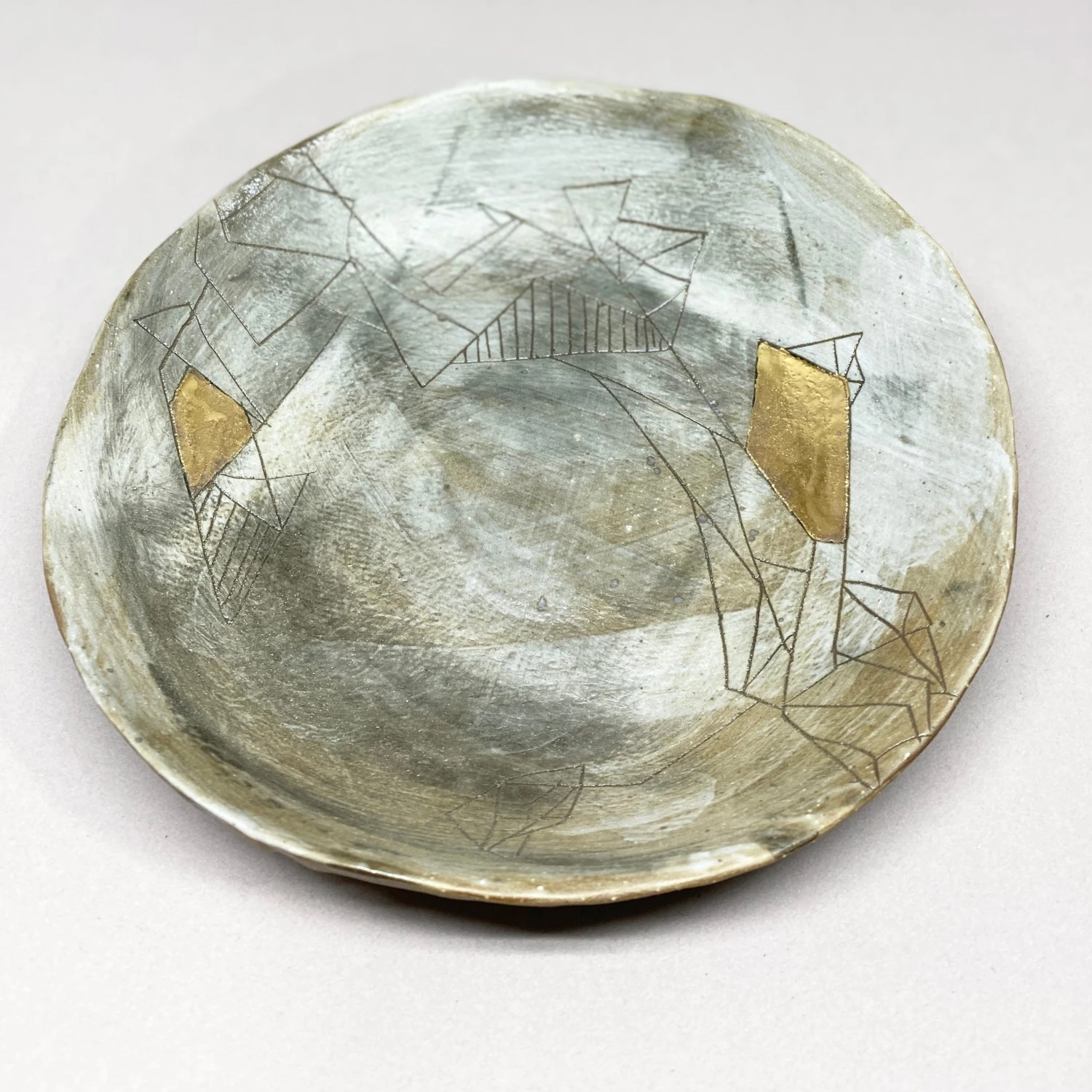 Scout House Gifts Bridget Bodenham Ceramic Bowl Grey And Gold 3 Scout House Gifts Bridget Bodenham Ceramic Bowl Grey And Gold