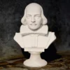 Egregia 22cm SHAKESPEARE ALABASTER BUST