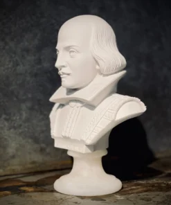 Egregia 22cm SHAKESPEARE ALABASTER BUST