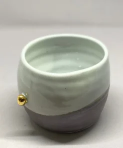 Scout House Gifts Medium Bowl With Gold Dot - Bridget Bodenham