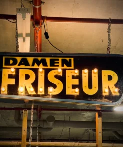 Scout House Vintage DAMEN FRISEUR (Ladies Hairdresser) Sign Gifts