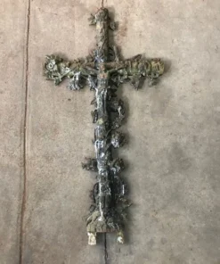 Scout Gifts Vintage Cast Iron French Crucifix Menerbes