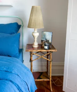 Scout House Scout Portuguese Linen Sheet Set- King - Scout Blue Gifts