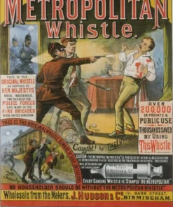 Scout Gifts Acme Metropolitan Police Whistle 15 - Sterling Silver