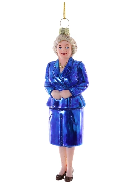 Scout House Homewares Mercury Glass Golden Girls Rose Christmas Ornament 3 Scout House Homewares Mercury Glass Golden Girls Rose Christmas Ornament