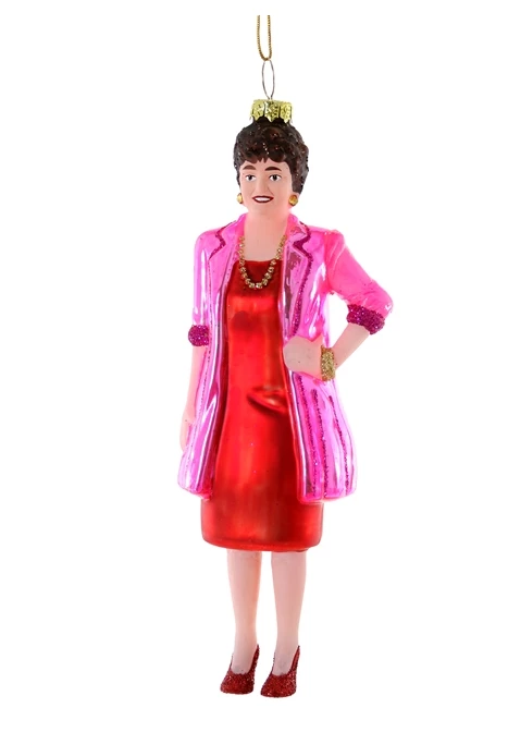 Scout House Mercury Glass Golden Girls Blanche Christmas Ornament Gifts 3 Scout House Mercury Glass Golden Girls Blanche Christmas Ornament Gifts