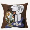 Jules Pansu Gifts Pablo Picasso- Nature Morte Aux Tulipes Cushion - 45 X 45 1 Jules Pansu Gifts Pablo Picasso- Nature Morte Aux Tulipes Cushion - 45 X 45