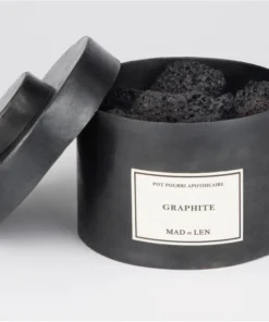 Home Fragrance MAD ET LEN - POT POURRI APOTHICAIRE LAVA ROCKS - GRAPHITE