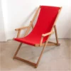 Scout Furniture Deck Chair Sumbrela Plain Red With Arms And Cushion 2 Scout Furniture Deck Chair Sumbrela Plain Red With Arms And Cushion