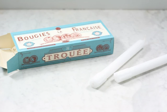 Scout Bougies La Francaise 8 Non Drip Taper Candles Homewares 4 Scout Bougies La Francaise 8 Non Drip Taper Candles Homewares