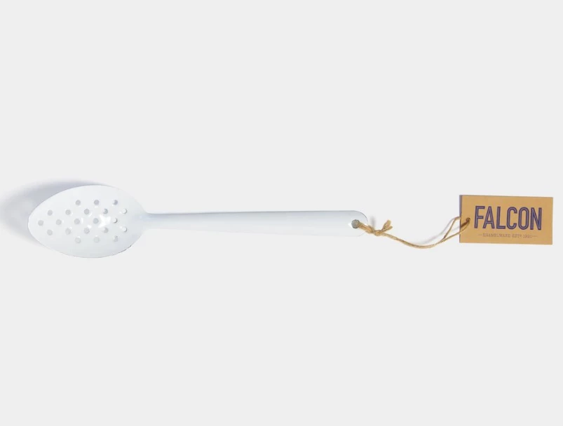 Falcon Enamelware Homewares Falcon Enamel Perforated Slotted Spoon 4 Falcon Enamelware Homewares Falcon Enamel Perforated Slotted Spoon