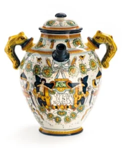 Santa Maria Novella Large Ceramic Cartiglio Quadrato Vase - 42 Cm Gifts