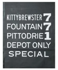 Scout TK HIRO Subway Sign Floor Cushion- FOUNTAIN Just Arrived