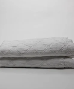 Scout Textiles Portier Cotton EUROPEAN PILLOWCASE Pure White 9 Scout Textiles Portier Cotton EUROPEAN PILLOWCASE Pure White