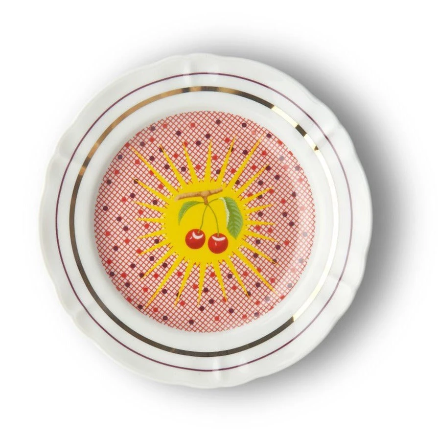 Gifts Cherry 20.5cm Fruit Plate By Bitossi Home 3 Gifts Cherry 20.5cm Fruit Plate By Bitossi Home