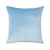 Iosis France Velvet Berlingot Cushion In Powder Blue 45cm Gifts