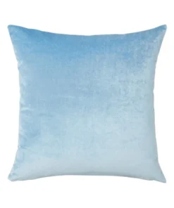Iosis France Velvet Berlingot Cushion In Powder Blue 45cm Gifts
