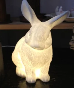 Scout Homewares Bone China Medium Bunny Lamp